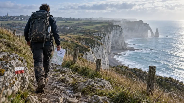 GR21 à Étretat : 6 jours depuis Dieppe, sans marcher toujours en bord de mer